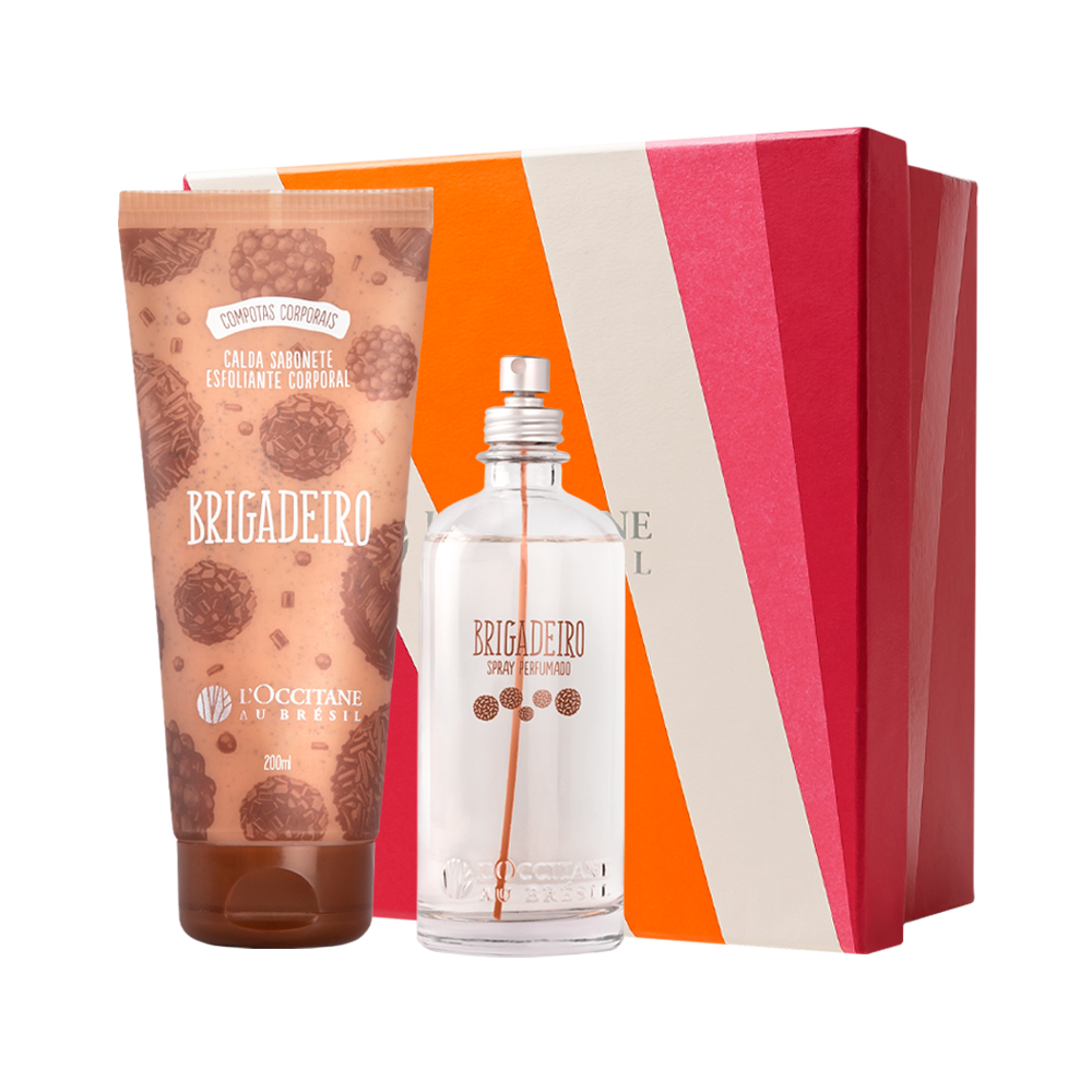 Presente Hidratação e Spray Perfumado Brigadeiro